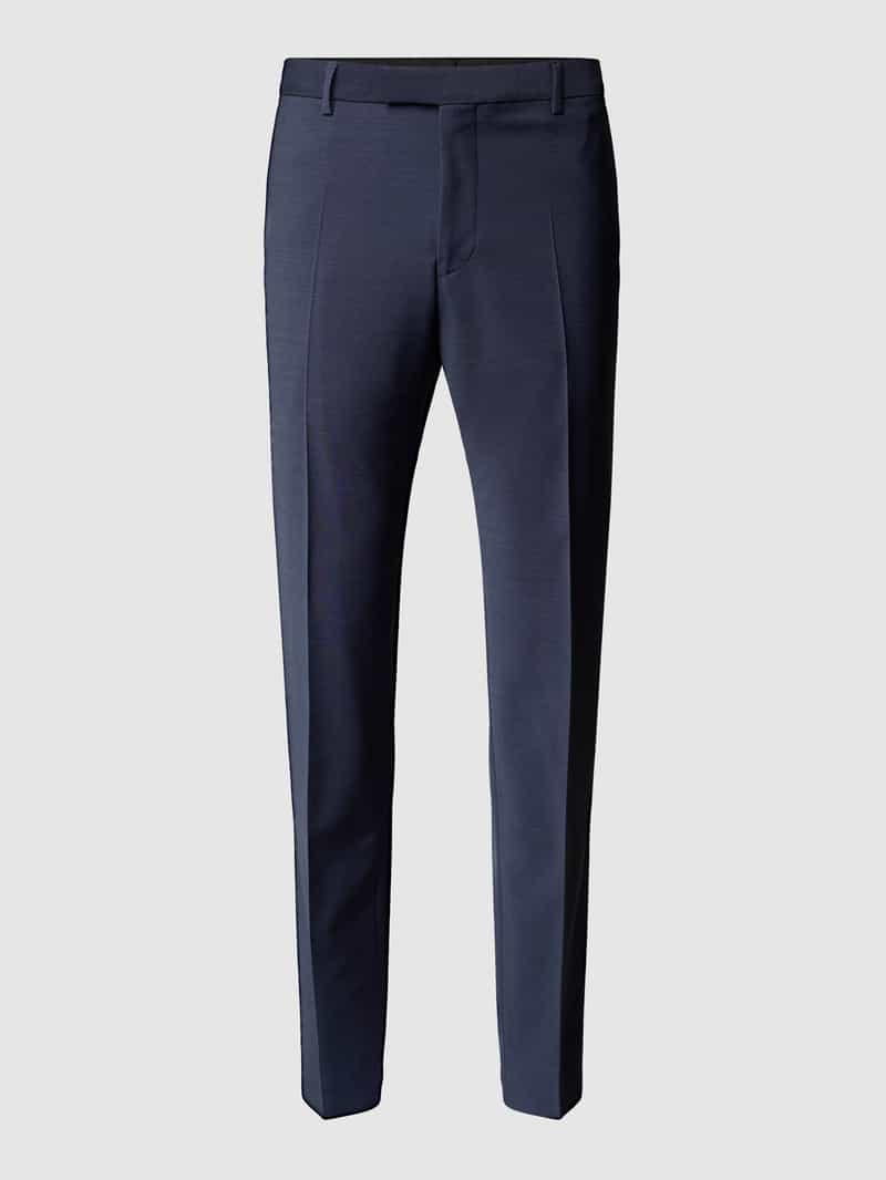 Strellson Slim fit pantalon met persplooien, model 'Flex Cross'