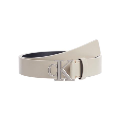 Calvin Klein Leren riem MONO PLAQUE LTHR BELT 30MM