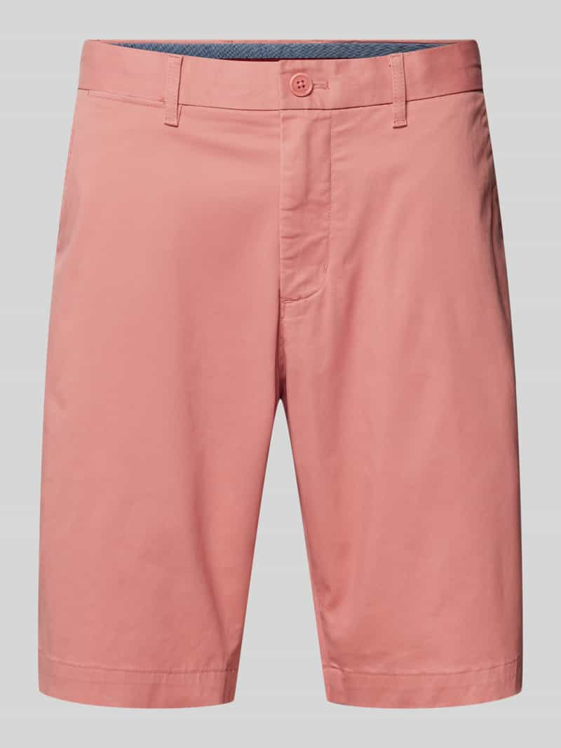 Tommy Hilfiger Straight leg korte chino met achterzakken, model 'HARLEM'