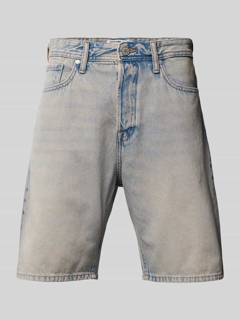 Jack & jones Baggy fit korte jeans in 5-pocketmodel, model 'ALEX'