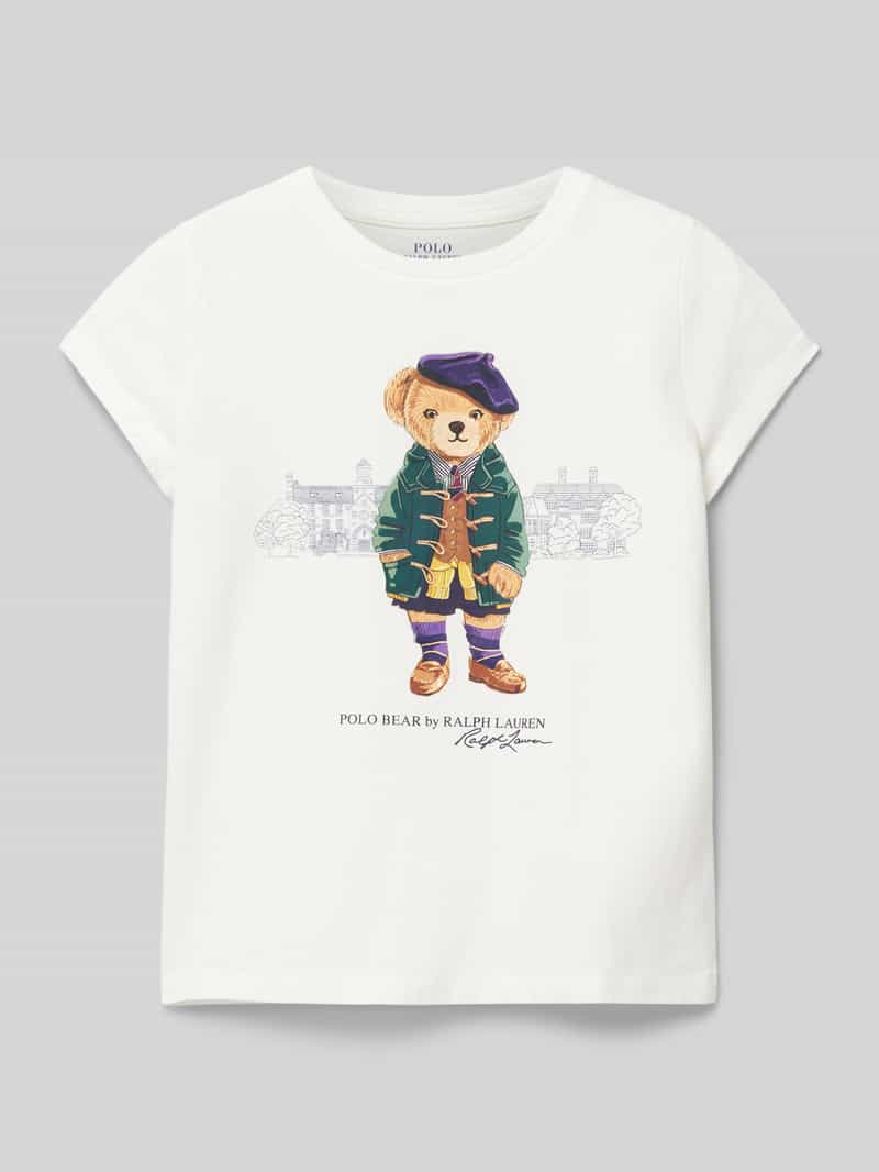 Polo Ralph Lauren Kids T-shirt met labelprint