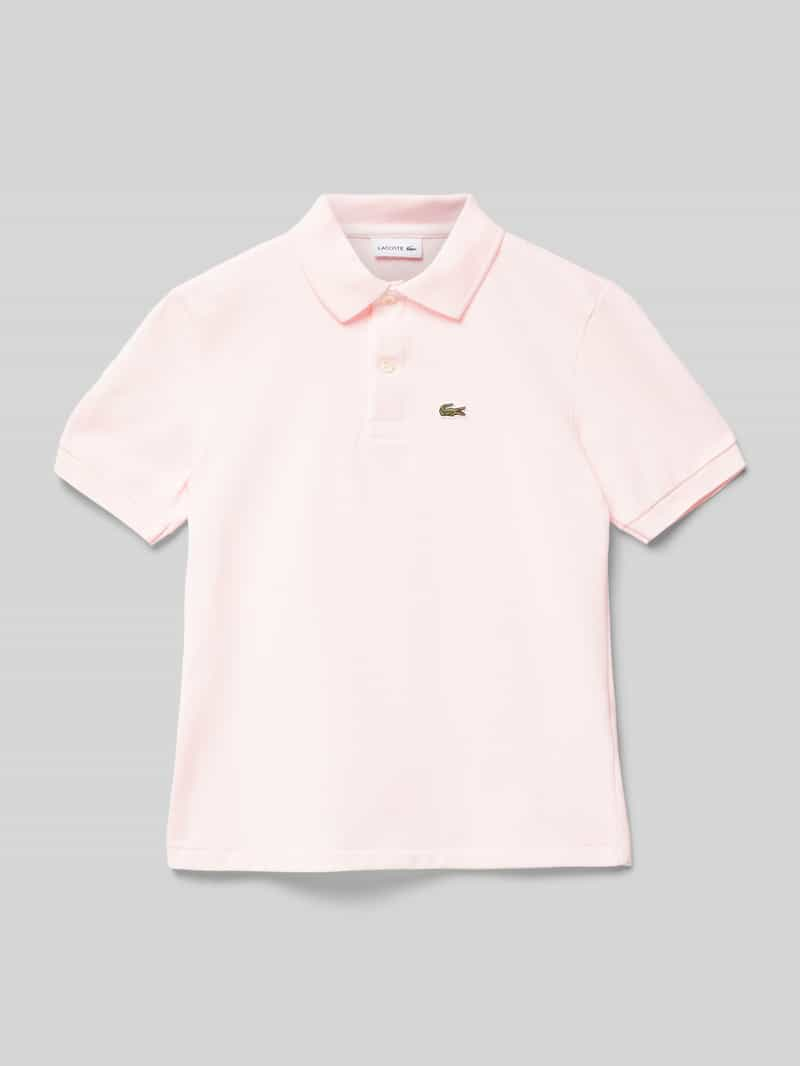 Lacoste Poloshirt met labeldetail