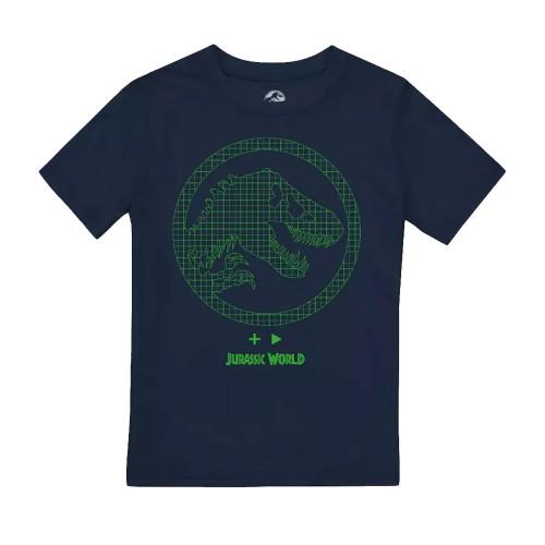 Jurassic World jongens neon gamer T-shirt 9-10 Years Vloot