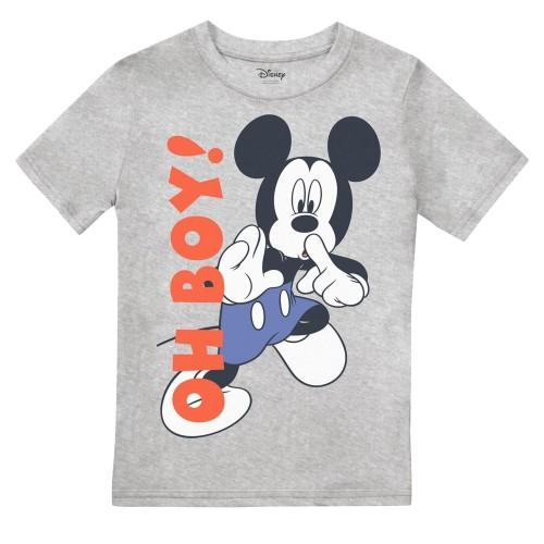 Disney jongens Oh jongen! Mickey Mouse-T-shirt 3-4 Years grijs