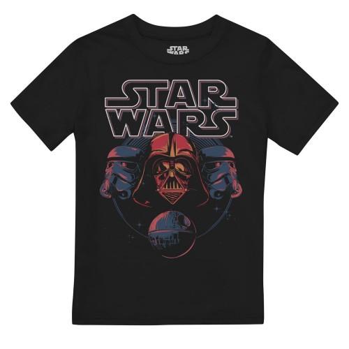 Star Wars jongens Death Star T-shirt 12-13 zwart