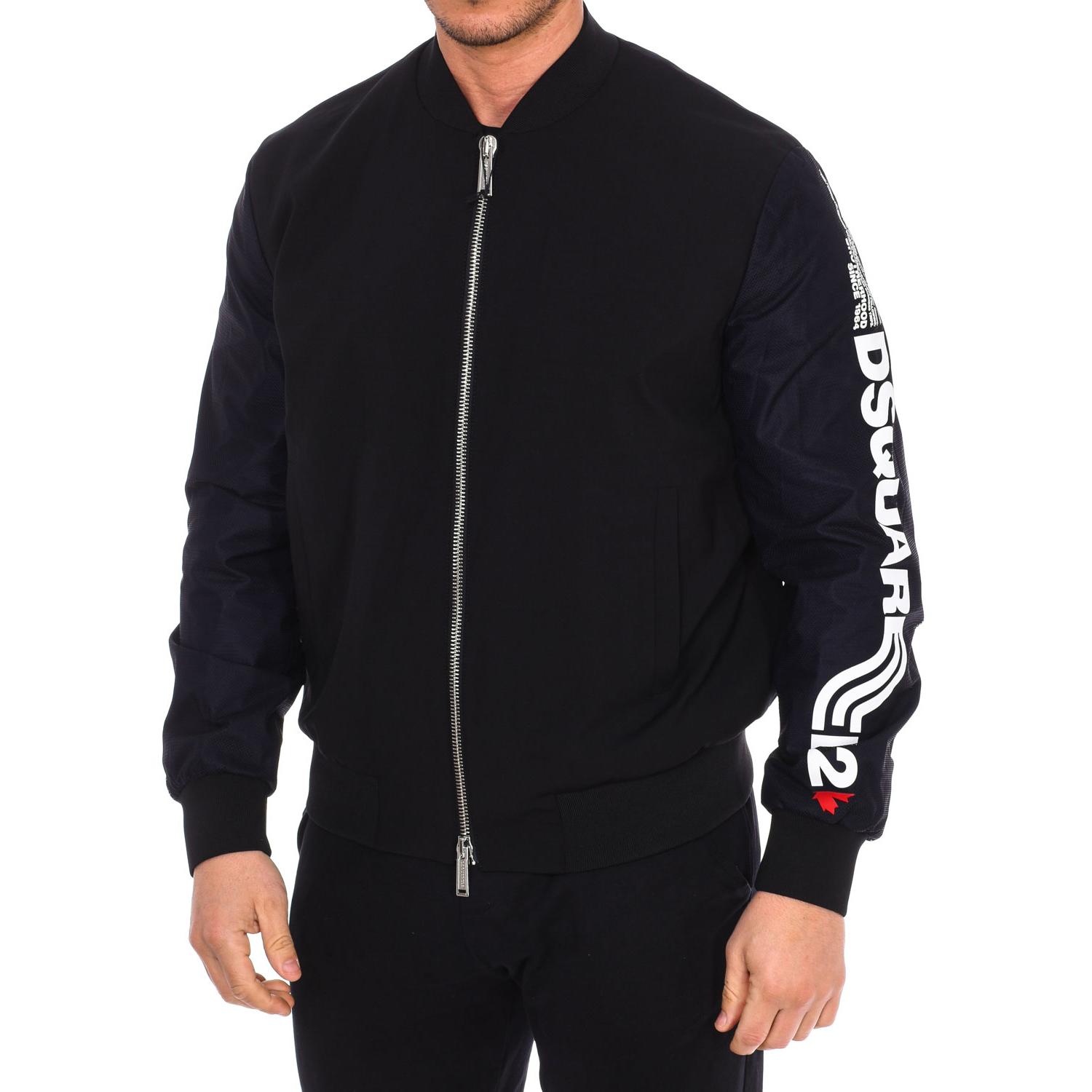 Dsquared2 Chaqueta bomber S74AM1159-S40320 hombre 46 zwart