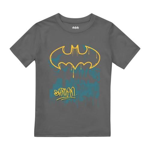 Batman jongens held van de nacht T-shirt 12-13 houtskool