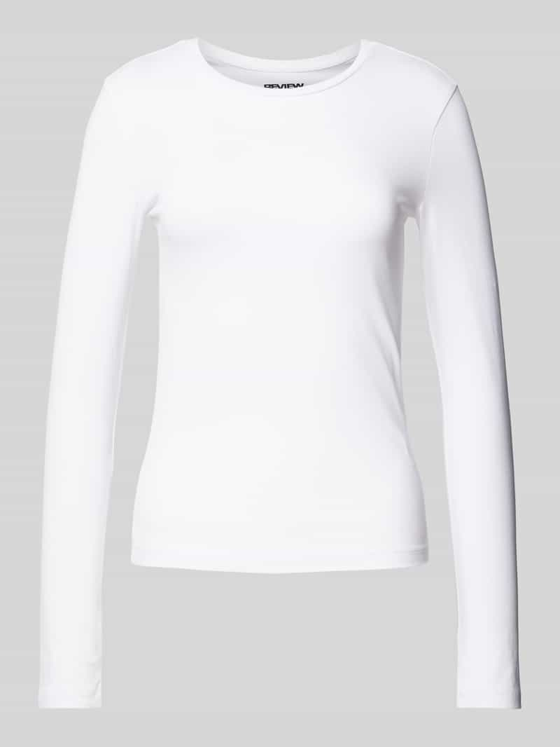 Review Longsleeve met ronde hals