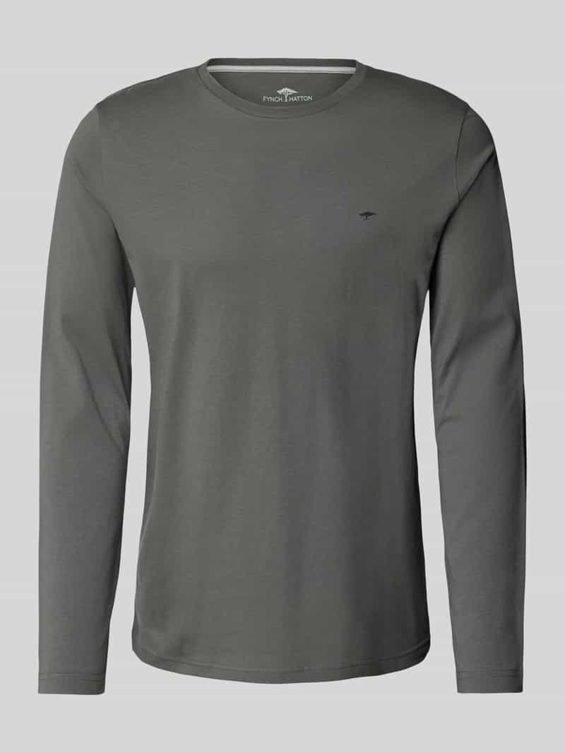 FYNCH-HATTON Longsleeve met logoprint