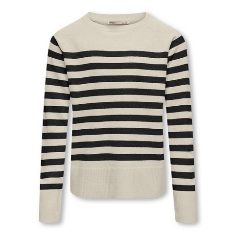 KIDS ONLY Trui met ronde hals KOGAMA LS STRIPE O-NECK KNT