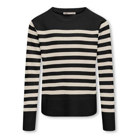 KIDS ONLY Trui met ronde hals KOGAMA LS STRIPE O-NECK KNT