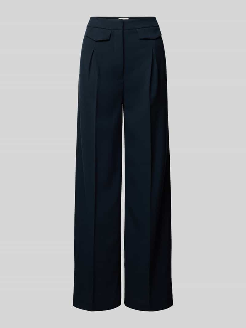 Copenhagen Muse Baggy fit stoffen broek met persplooien, model 'TAILOR'