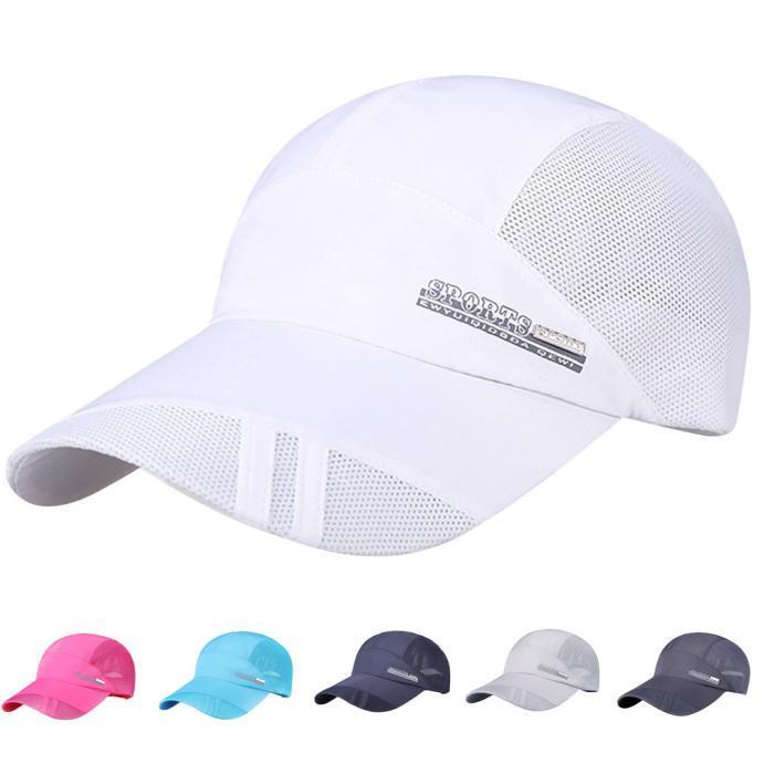 Boy Volwassen Mesh Hat Sneldrogende Opvouwbare Zonnehoed Outdoor Zonnebrandcrème Baseball Cap donkergrijze kleur