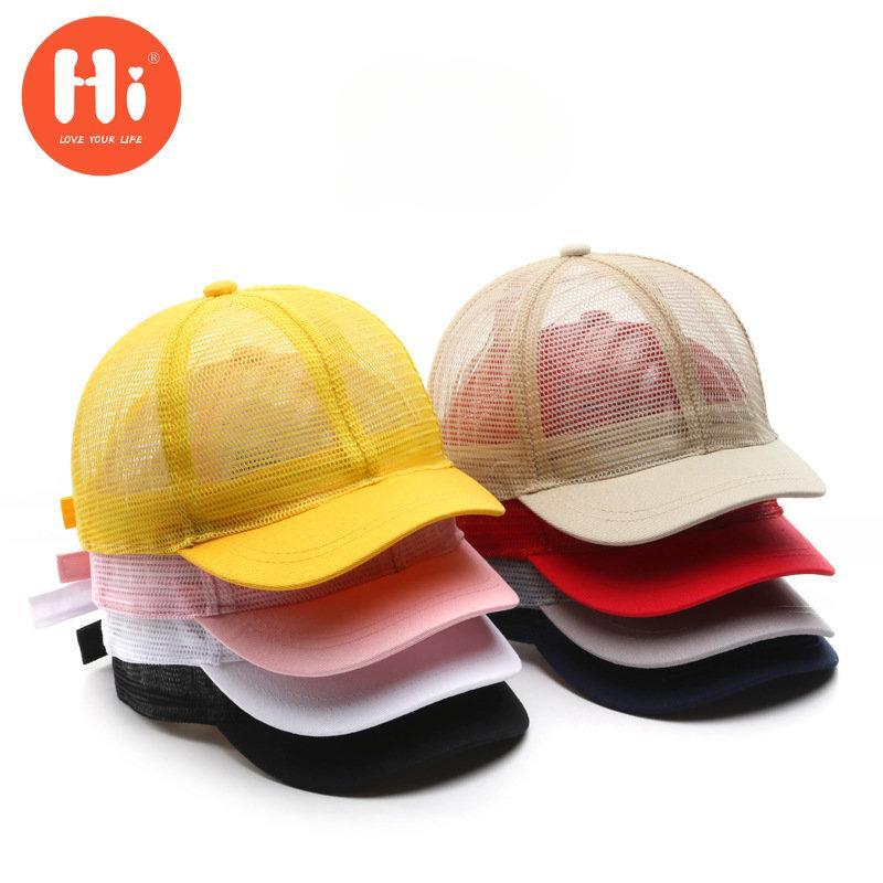 Hi Cap Mode Borduren Baseball Cap Zomer Outdoor Verstelbare Hip Hop Hoeden Bone Snapback Hoed wit