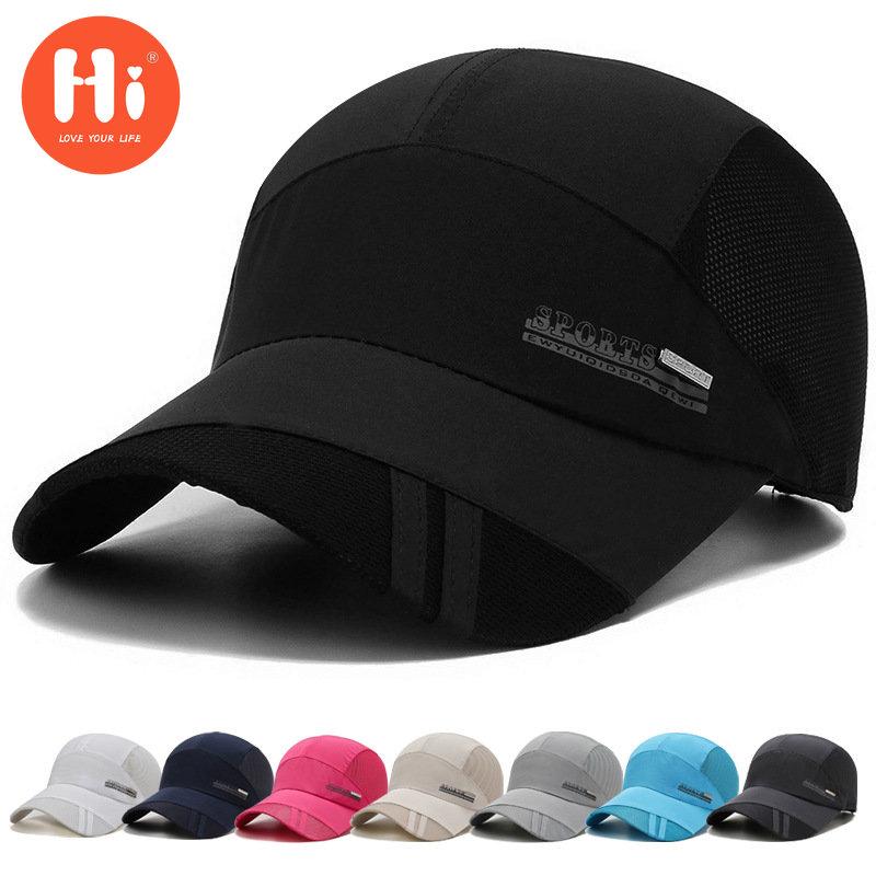 Hi Cap Mode Borduren Baseball Cap Zomer Outdoor Verstelbare Hip Hop Hoeden Bone Snapback Hoed adjustable kaki