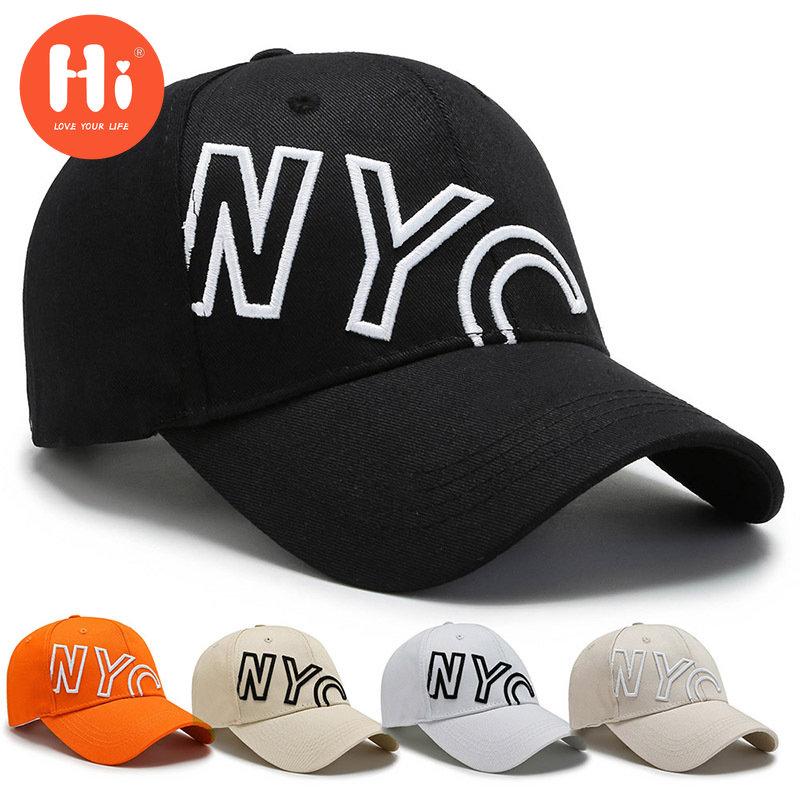 Hi Cap Mode Borduren Baseball Cap Zomer Outdoor Verstelbare Hip Hop Hoeden Bone Snapback Hoed adjustable kaki