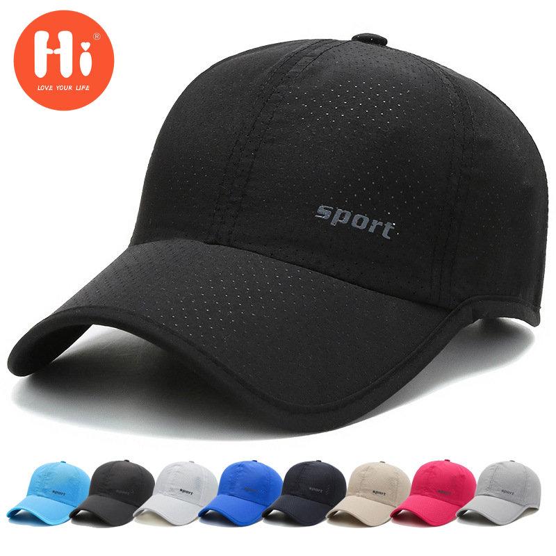 Hi Cap Mode Borduren Baseball Cap Zomer Outdoor Verstelbare Hip Hop Hoeden Bone Snapback Hoed adjustable kaki