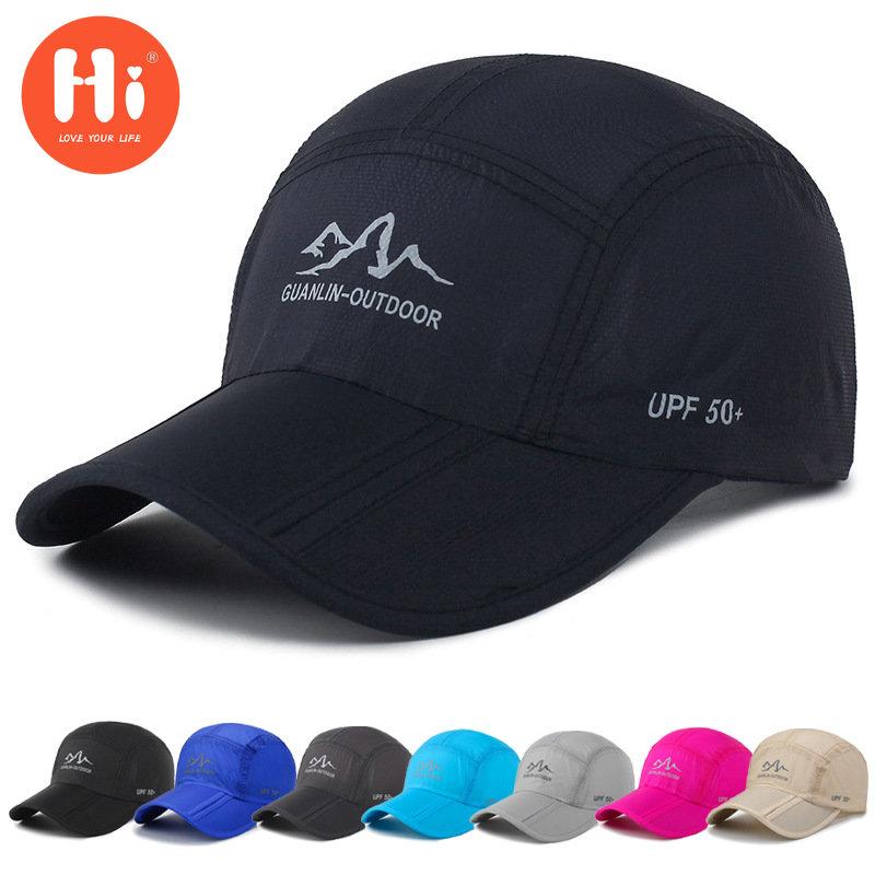 Hi Cap Mode Borduren Baseball Cap Zomer Outdoor Verstelbare Hip Hop Hoeden Bone Snapback Hoed adjustable kaki