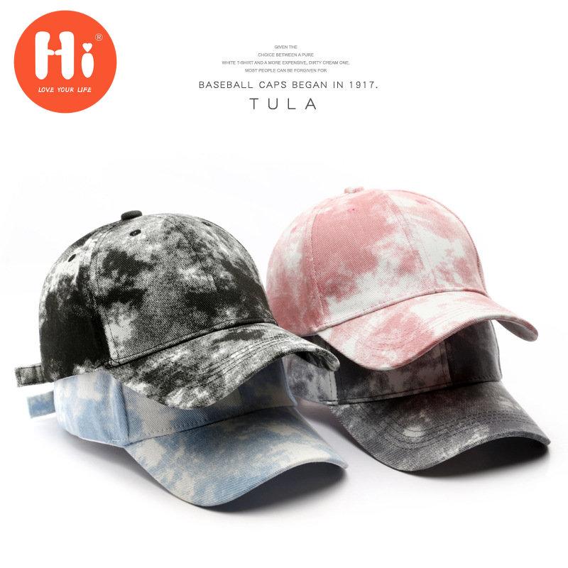 Hi Cap Mode Borduren Baseball Cap Zomer Outdoor Verstelbare Hip Hop Hoeden Bone Snapback Hoed roze