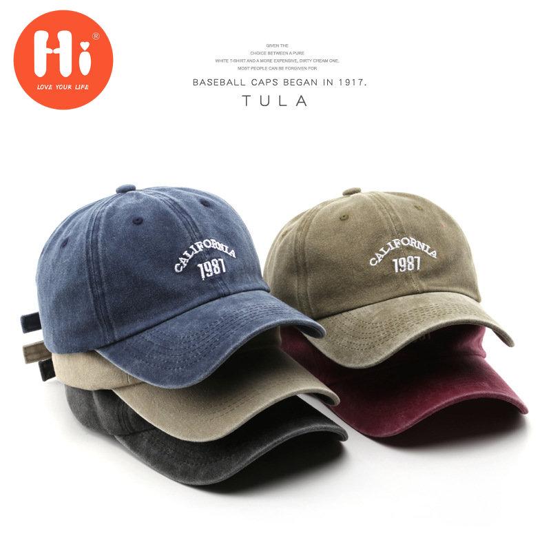 Hi Cap Mode Borduren Baseball Cap Zomer Outdoor Verstelbare Hip Hop Hoeden Bone Snapback Hoed