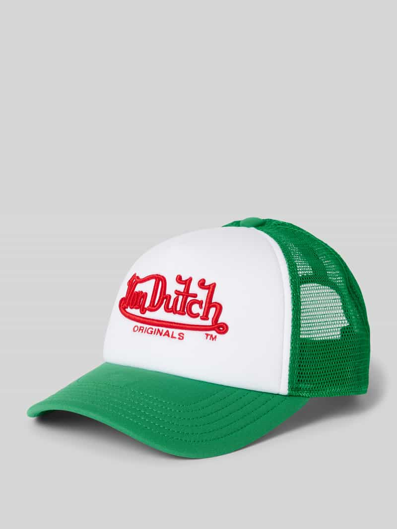 Von Dutch Trucker-pet met labelstitching, model 'ATLANTA'