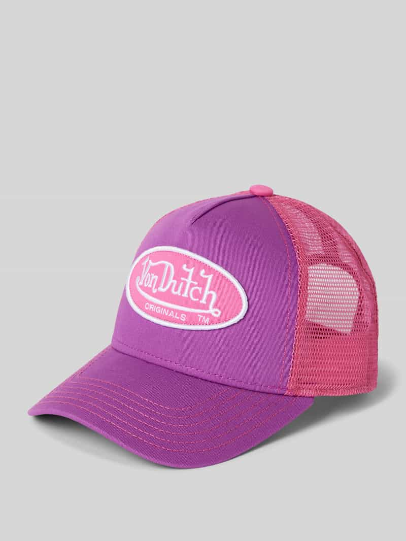 Von Dutch Trucker-pet met labelpatch, model 'BOSTON'