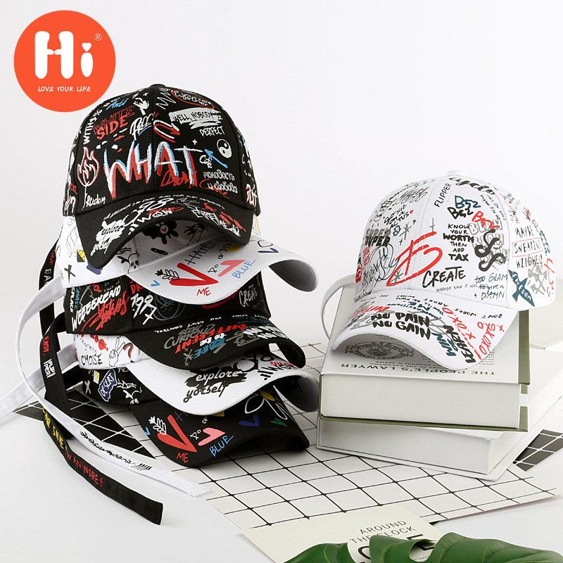 Hi Cap Mode Borduren Baseball Cap Zomer Outdoor Verstelbare Hip Hop Hoeden Bone Snapback Hoed