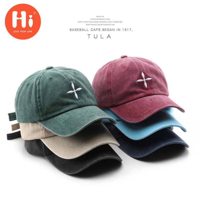 Hi Cap Mode Borduren Baseball Cap Zomer Outdoor Verstelbare Hip Hop Hoeden Bone Snapback Hoed