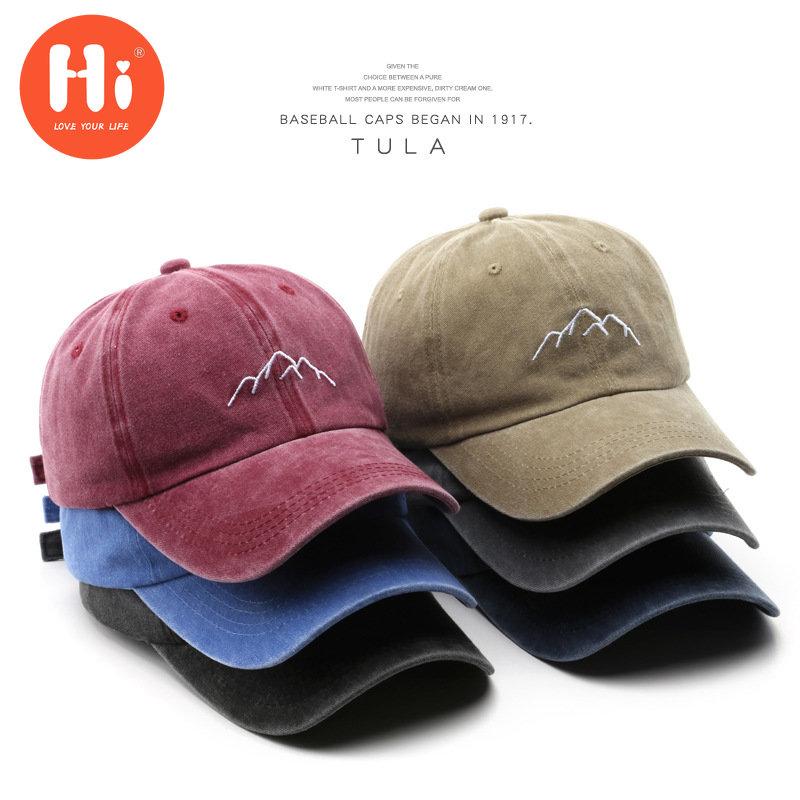 Hi Cap Mode Borduren Baseball Cap Zomer Outdoor Verstelbare Hip Hop Hoeden Bone Snapback Hoed