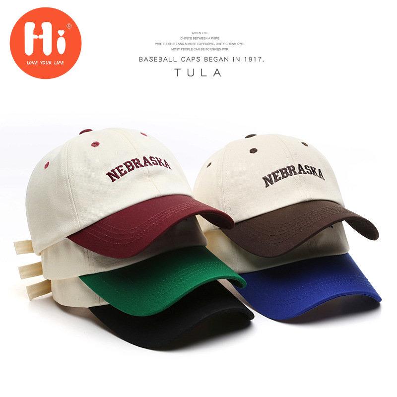 Hi Cap Mode Borduren Baseball Cap Zomer Outdoor Verstelbare Hip Hop Hoeden Bone Snapback Hoed adjustable groen