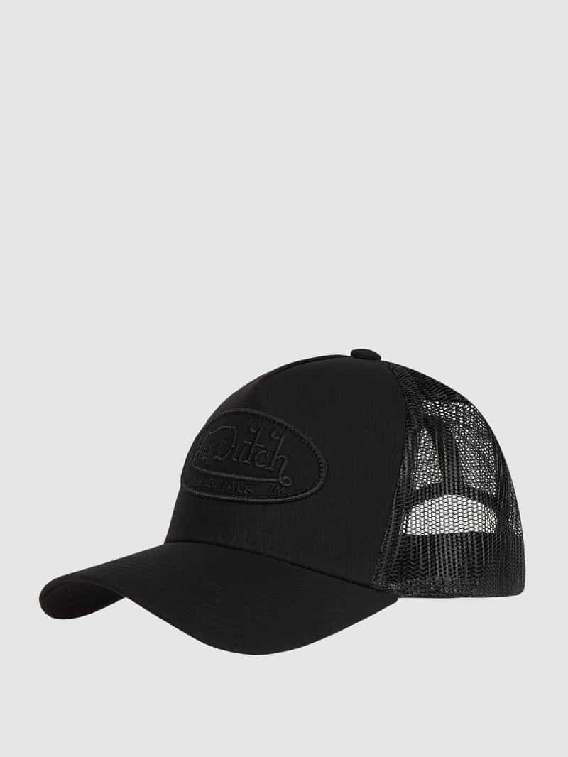 Von Dutch Baseballpet met labeldetail, model 'TRUCKER BOSTON'