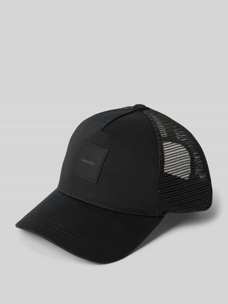 CK Calvin Klein Trucker-pet met labelbadge