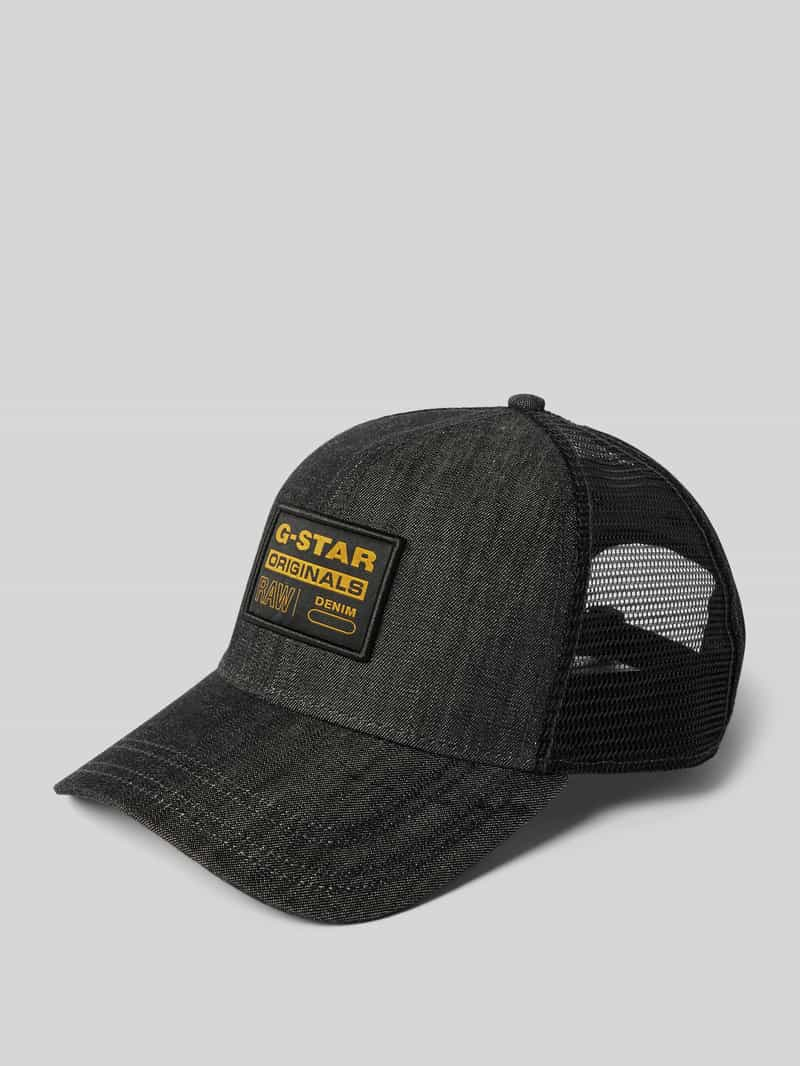 G-Star Raw Trucker-pet met labelpatch, model 'embro'