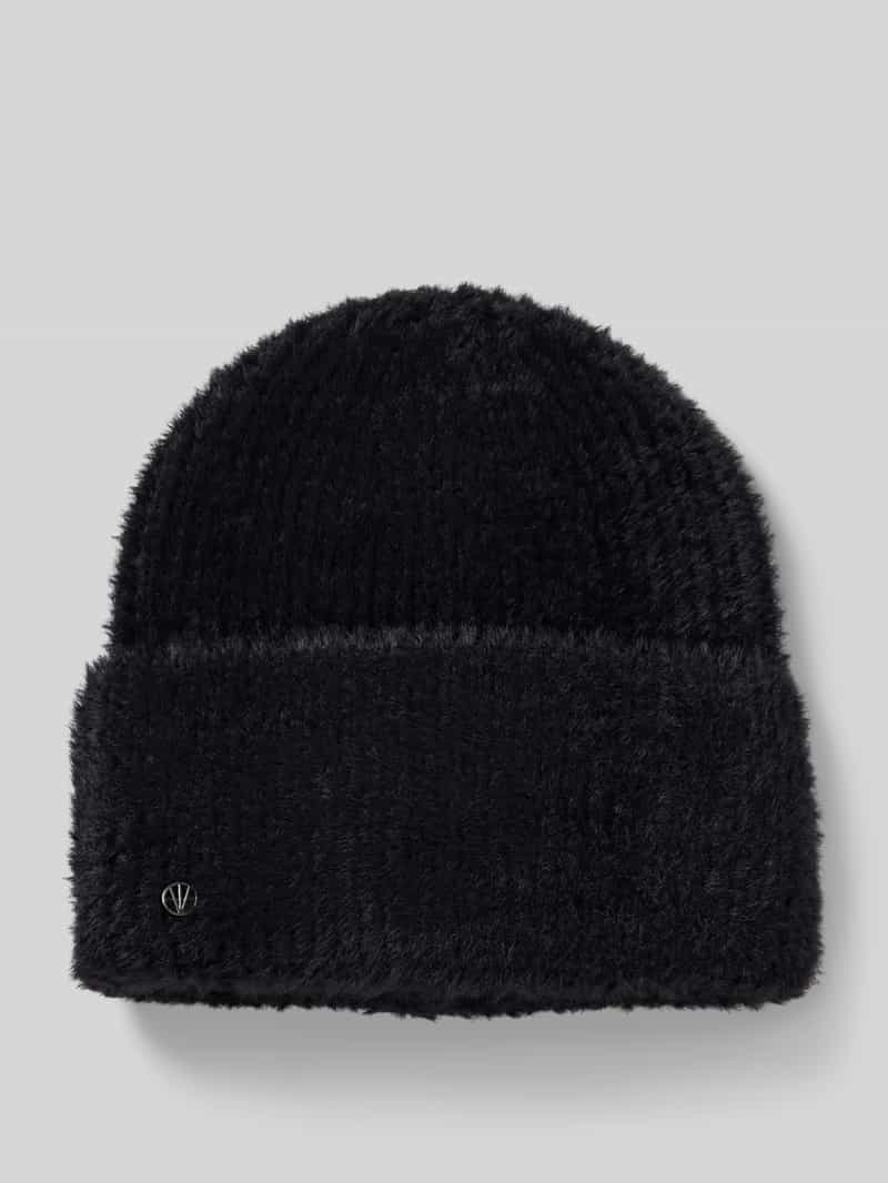 Loevenich Beanie in gebreide look met viscose