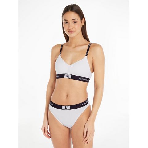 Calvin Klein Bralette met klassieke tailleband met ck logo