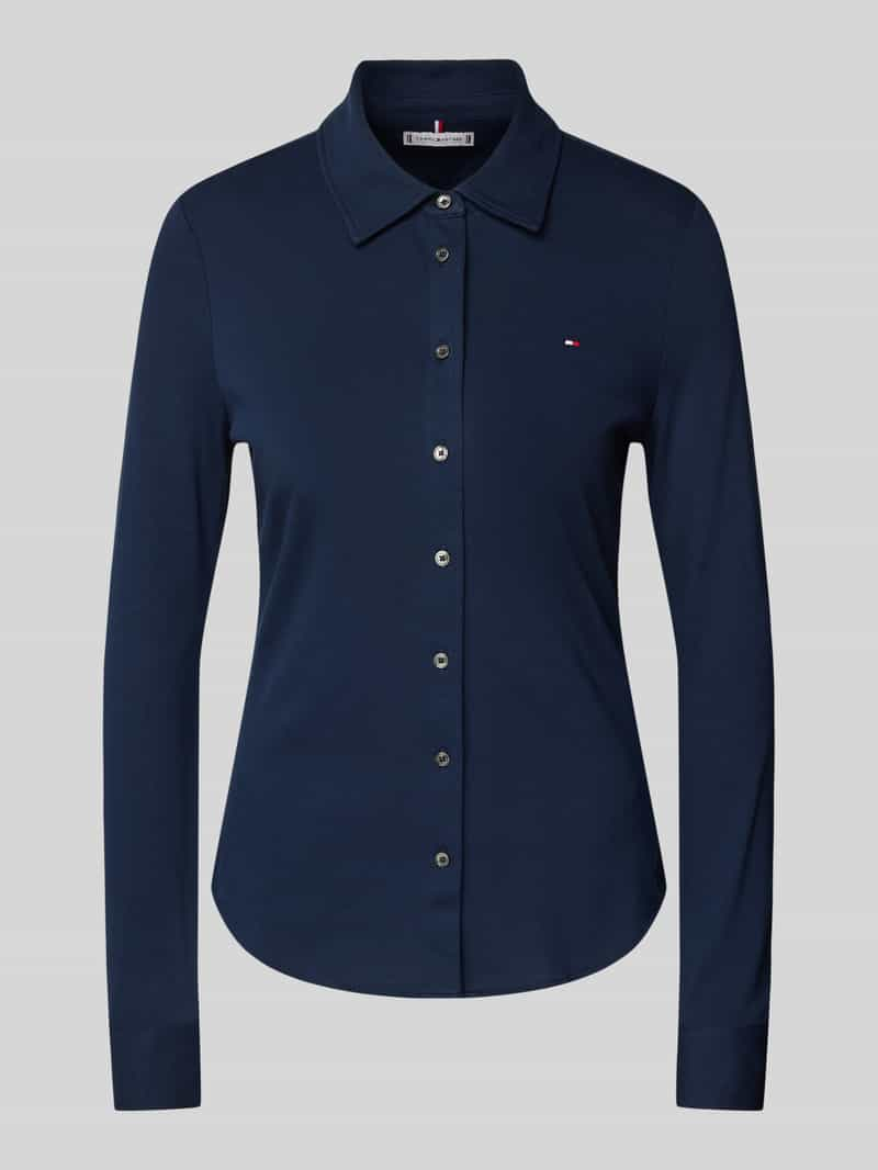 Tommy Hilfiger Slim fit overhemdblouse in design met lange mouwen, model '1985'