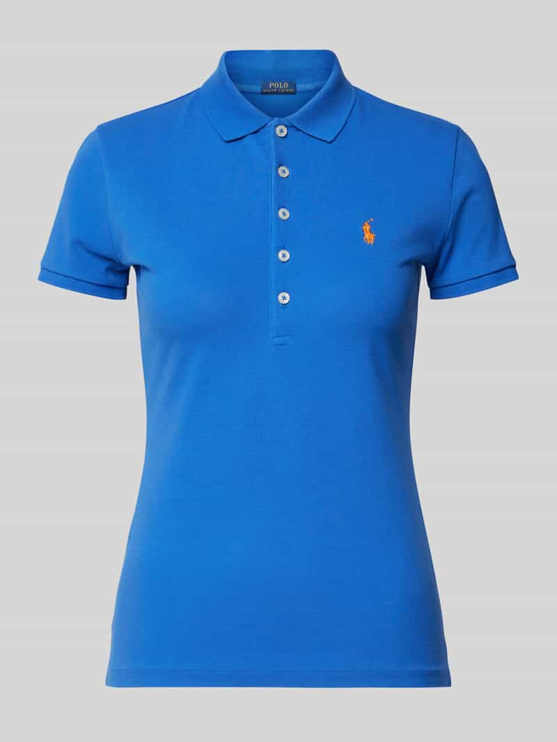 Polo Ralph Lauren Poloshirt met labelstitching, model 'JULIE'