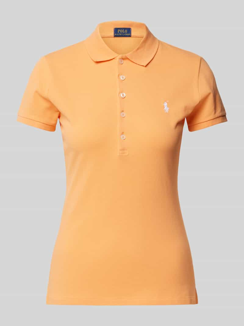 Polo Ralph Lauren Poloshirt met labelstitching, model 'JULIE'