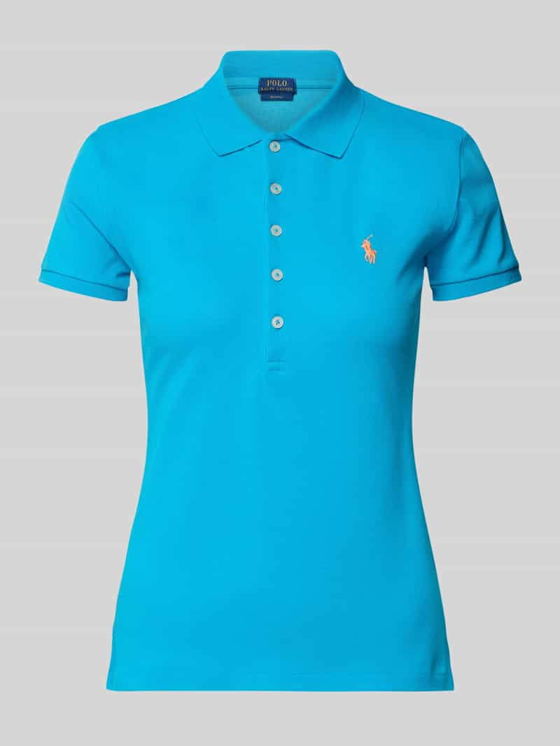 Polo Ralph Lauren Poloshirt met labelstitching, model 'JULIE'