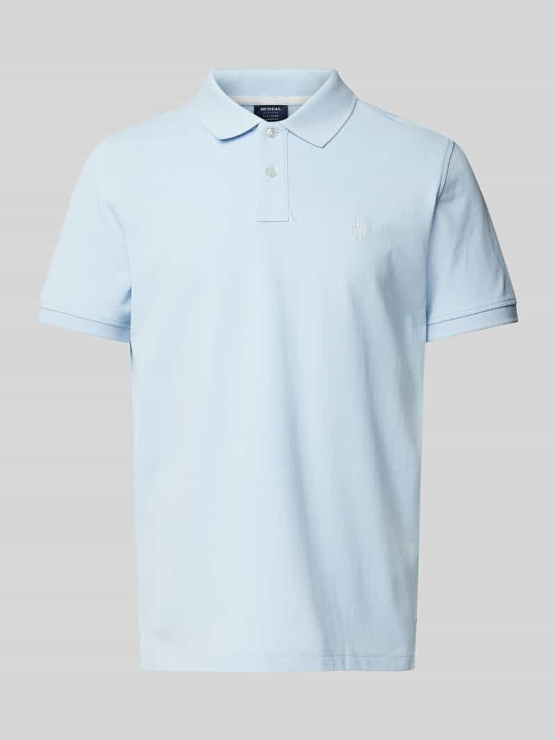 MCNEAL Regular fit poloshirt met labelstitching