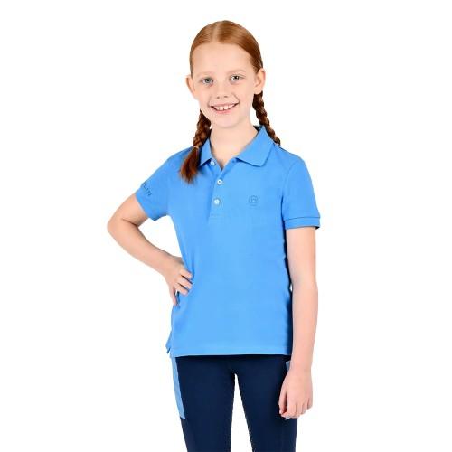 DUBLIN Childrens/Kids Darcy Short-Sleeved Polo Shirt 6 Years oceaanblauwe kleur