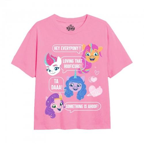 My Little Pony Mijn kleine pony meisjes sms'en pony's T-shirt 3-4 Years lichtroze kleur