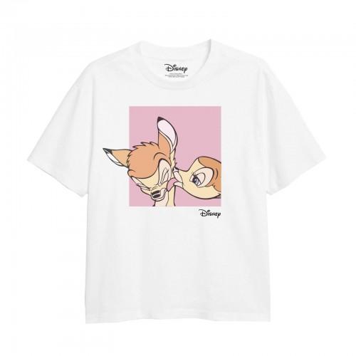 Bambi meisjes kus T-shirt 5-6 Years wit