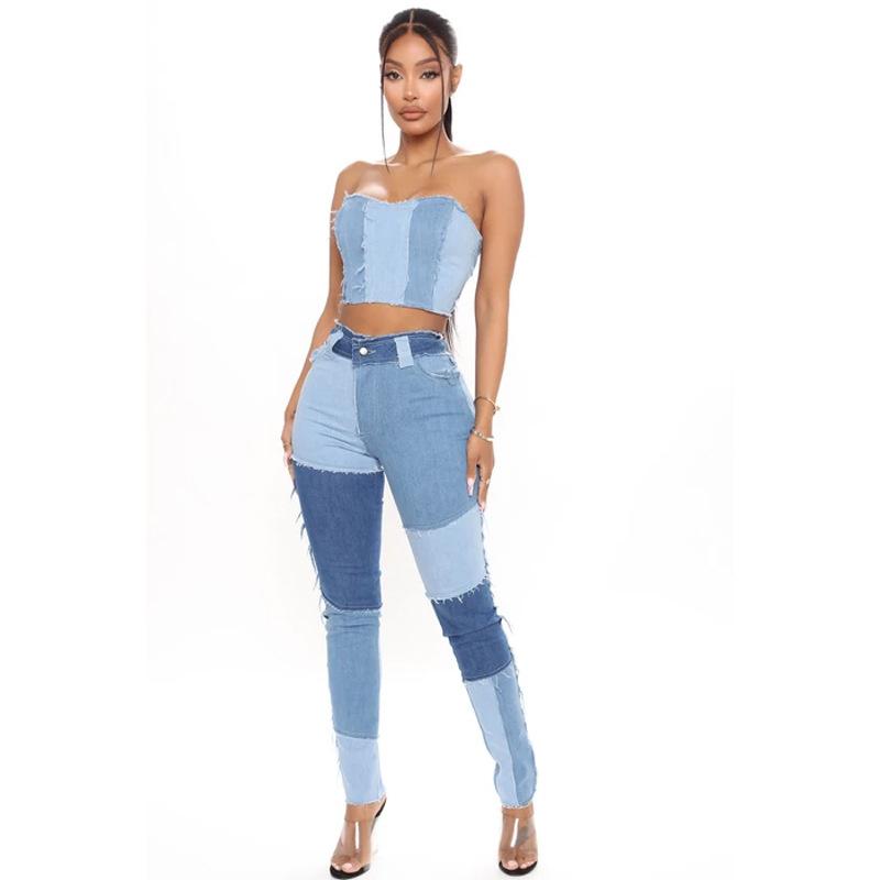 Yukiesue Lente 2022 Womens Fashion Retro Hoge Taille Y2k Vrouwen Skinny Slim Jeans Vrouw Denim Capri Broek Jean Mom Jeans broek S zwart