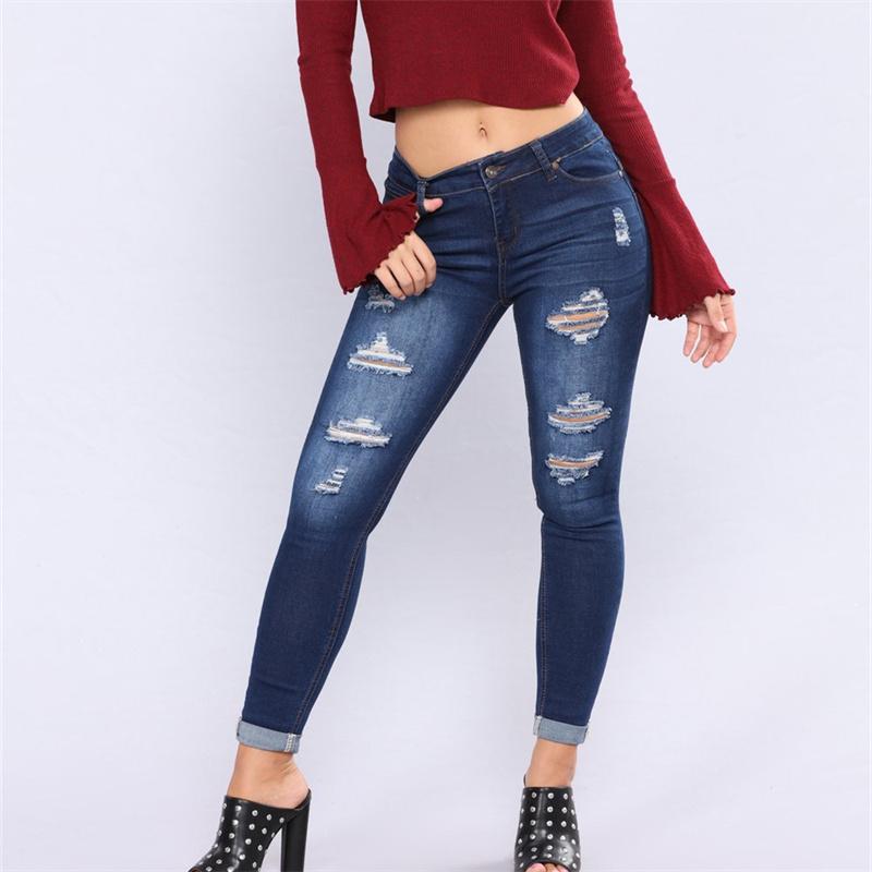 Yukiesue Vintage hoog getailleerde Y2K jeans vrouw gebleekte vrouw jeans voor vrouwen gescheurde harembroek Boyfriend jeans dames jeans S grijze kleur