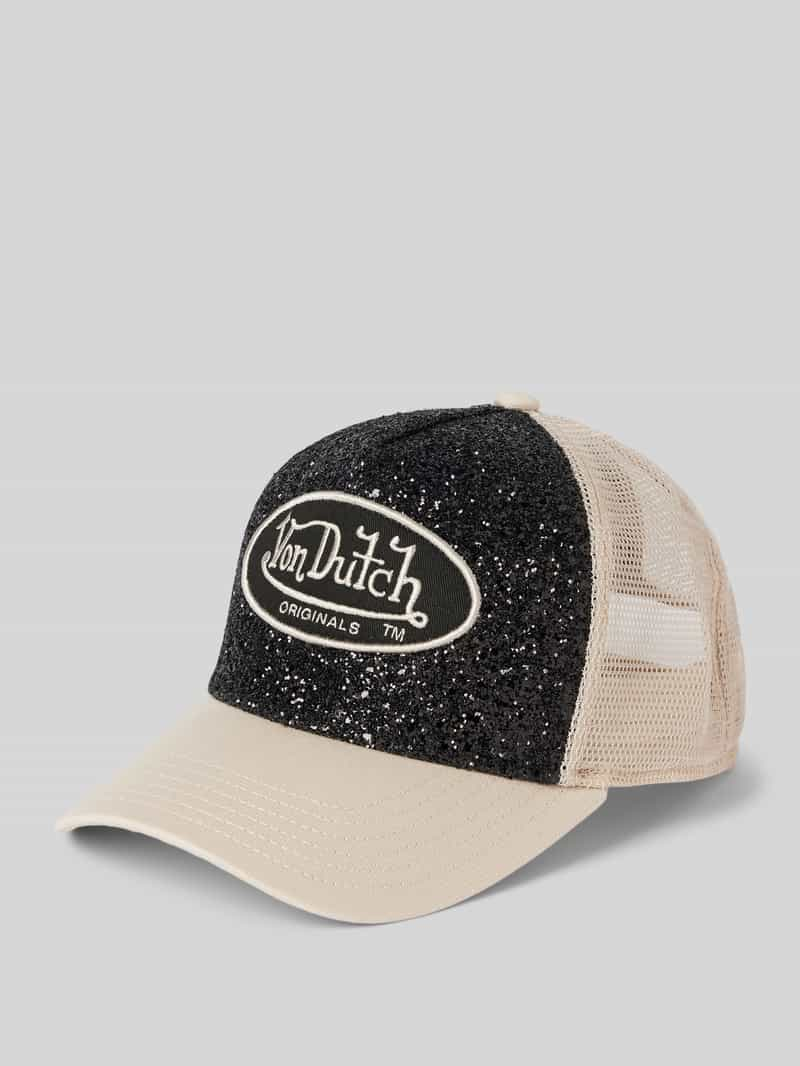 Von Dutch Trucker-pet met labelpatch, model 'TRUCKER NEW YORK'