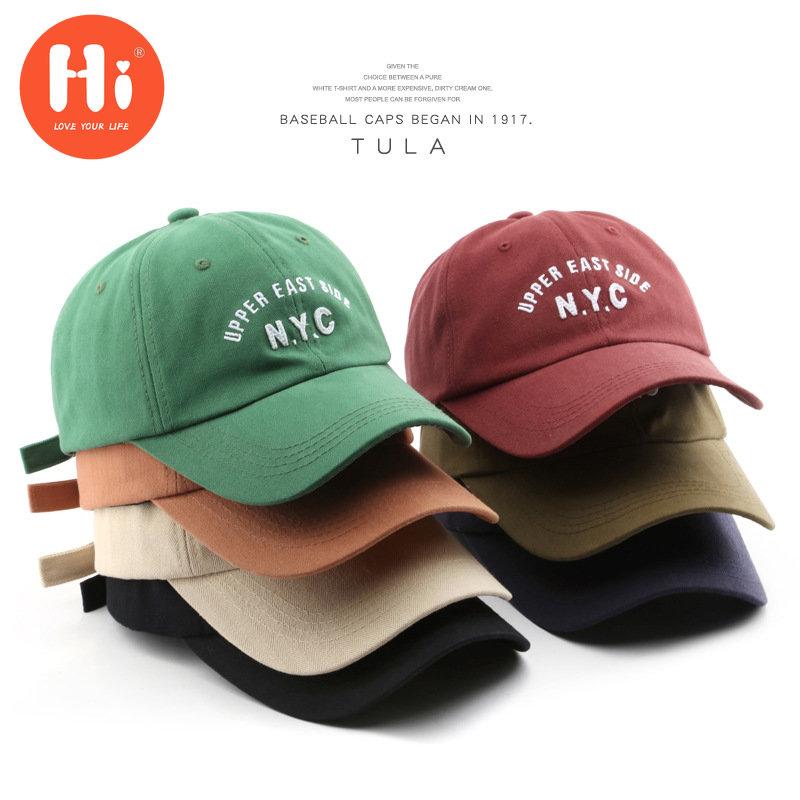 Hi Cap Mode Borduren Baseball Cap Zomer Outdoor Verstelbare Hip Hop Hoeden Bone Snapback Hoed adjustable groen