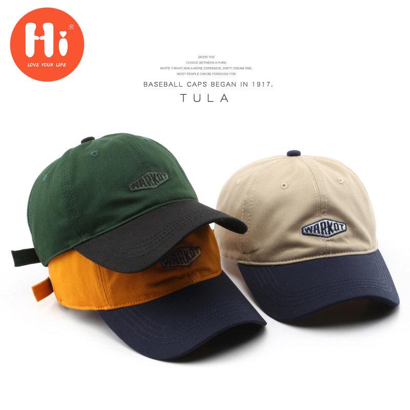 Hi Cap Mode Borduren Baseball Cap Zomer Outdoor Verstelbare Hip Hop Hoeden Bone Snapback Hoed adjustable geel