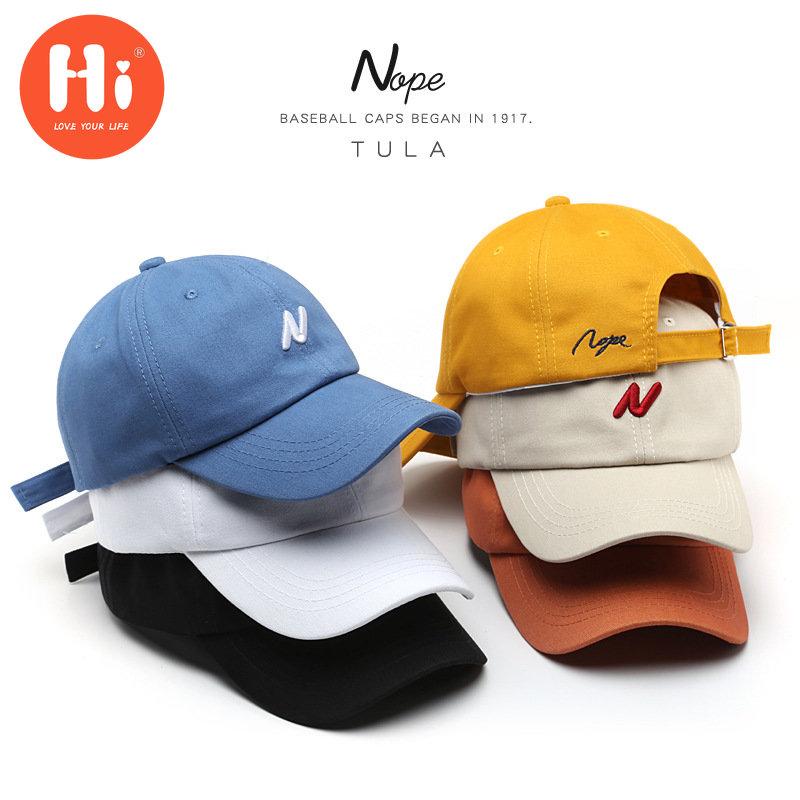 Hi Cap Mode Borduren Baseball Cap Zomer Outdoor Verstelbare Hip Hop Hoeden Bone Snapback Hoed adjustable geel