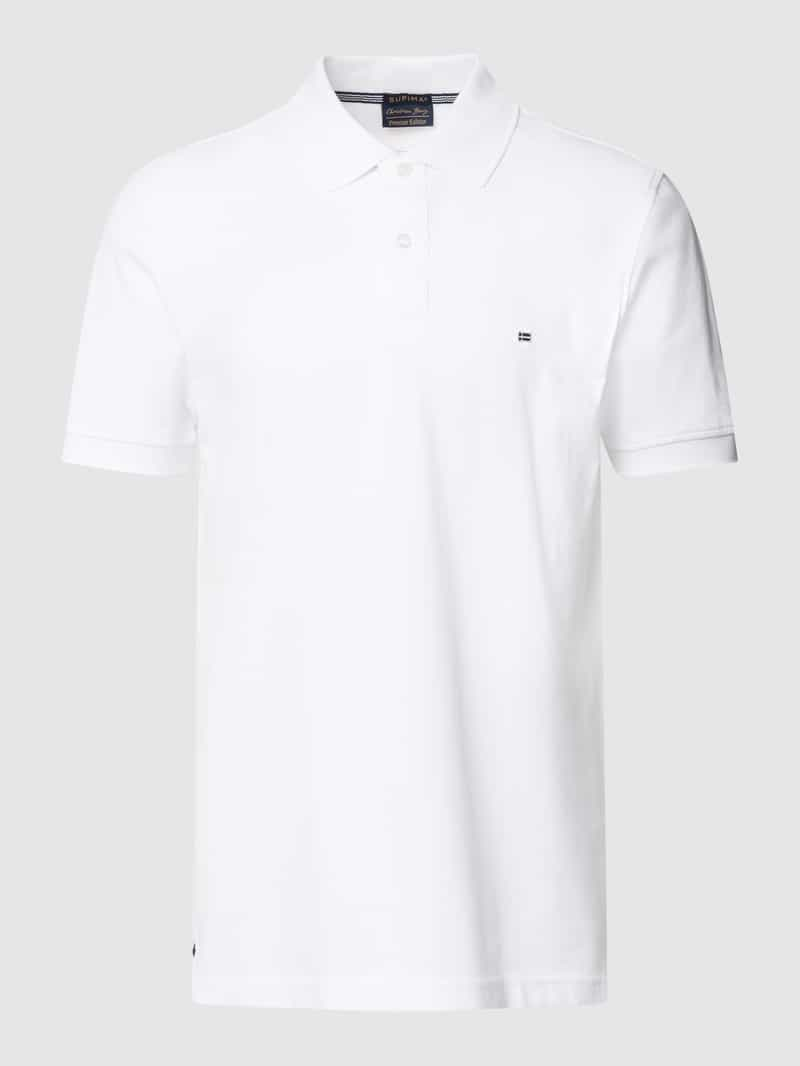 Christian Berg Men Poloshirt met labelstitching